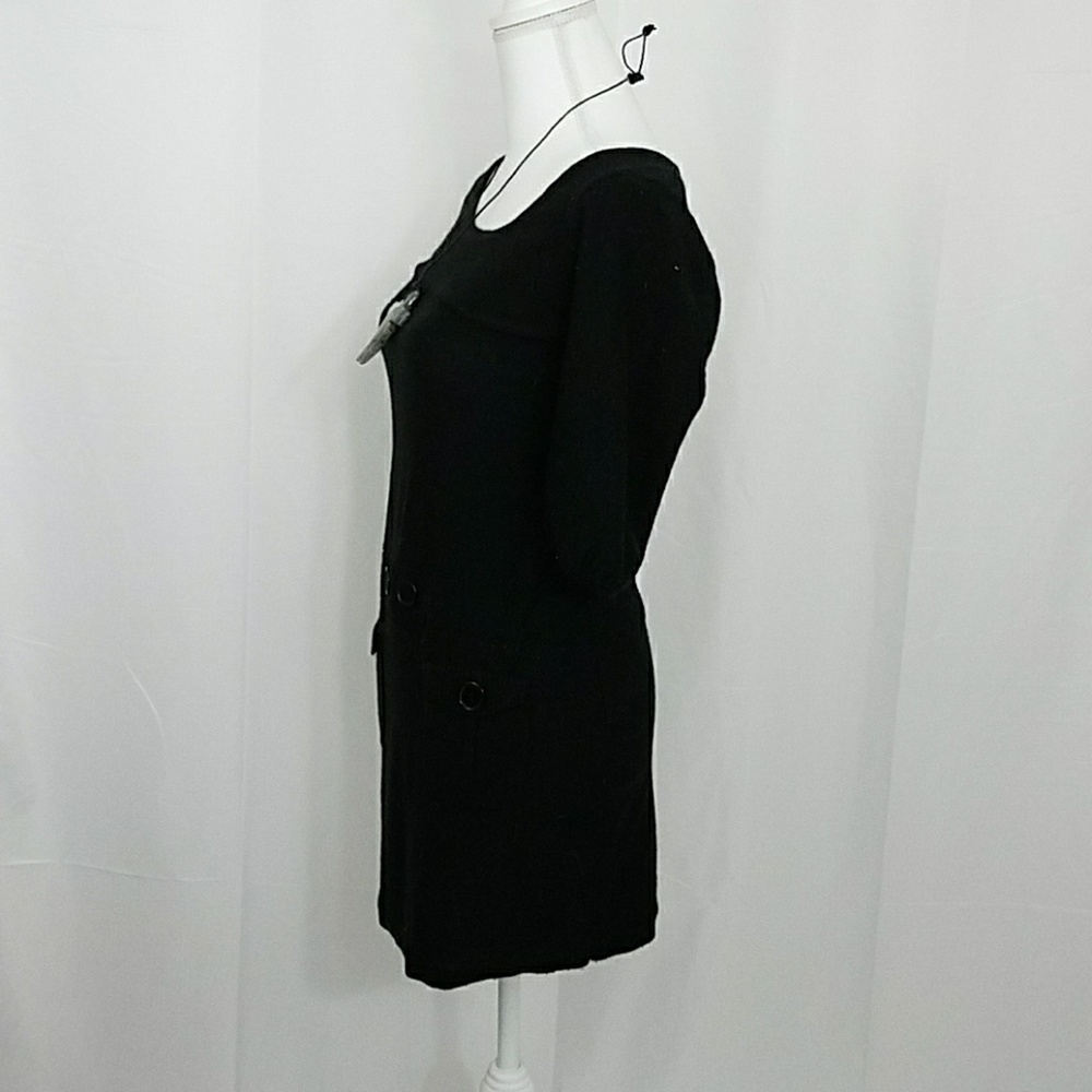 🍍Black Sweater Dress - Picture 2 of 7